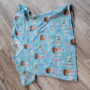 Doc McStuffins scrub top